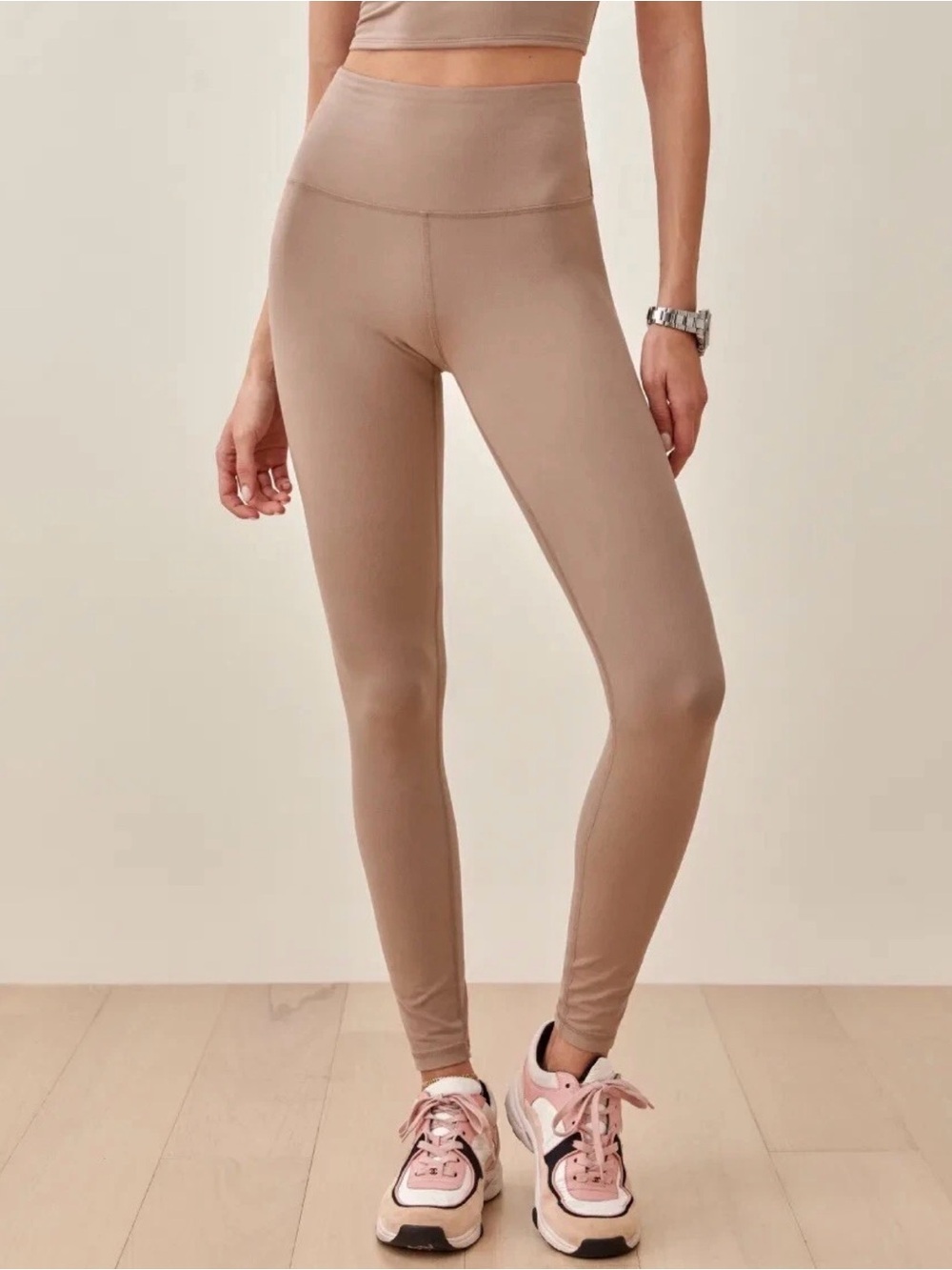 Reformation Echo Stretch High-Rise Leggings